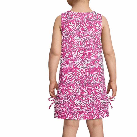 Pappagallo Girls XS Tropical Pink Sleeveless Dress - Picture 2 of 6